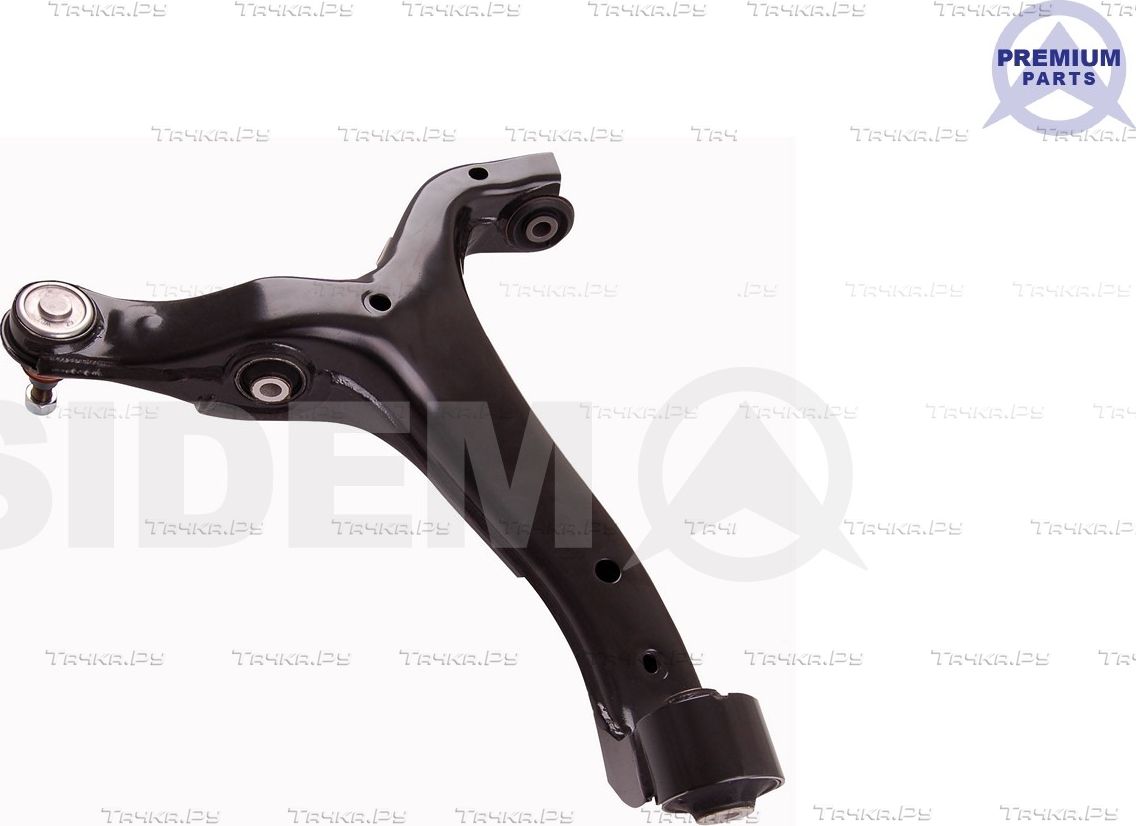 Поперечный рычаг передней подвески Sidem левый нижний для Volkswagen Amarok I 2010-2026. Артикул 63078