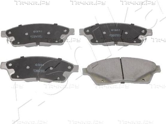 Тормозные колодки ASHIKA передние для Cadillac SRX II 2009-2016. Артикул 50-00-041