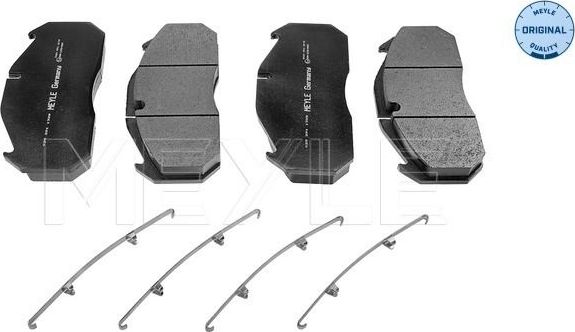 Тормозные колодки Meyle Original передние для MAN F2000 1994-2000. Артикул 025 291 1328