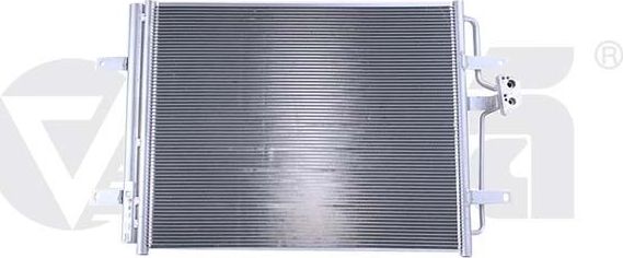 Радиатор кондиционера (конденсатор) Vika для Volkswagen Golf VII 2014-2026. Артикул 88161633801