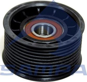 Натяжной ролик (натяжитель) приводного поликлинового ремня Sampa. Артикул 030.292