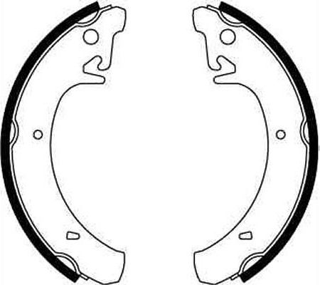 Тормозные колодки TRW задние для ВАЗ 2104 1986-2000. Артикул GS8210