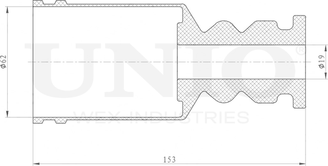 Пыльник амортизатора (Unio). Артикул DUC-10037