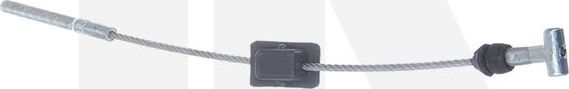 Трос ручника (тросик ручного тормоза) NK. Артикул 9025100