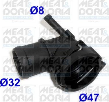 Coolant Flange Meat & Doria. Артикул 93509