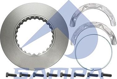 Тормозной диск Sampa. Артикул 034.260