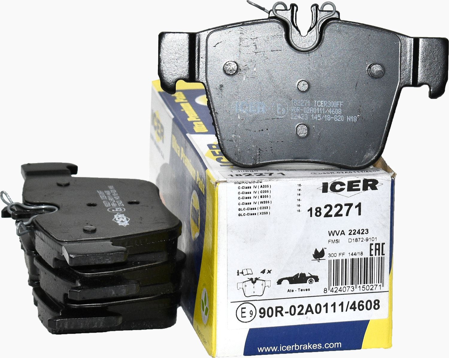 Тормозные колодки Icer. Артикул 182271