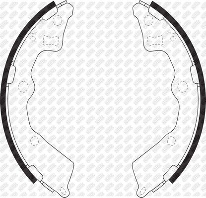 Тормозные колодки NiBK. Артикул FN0618