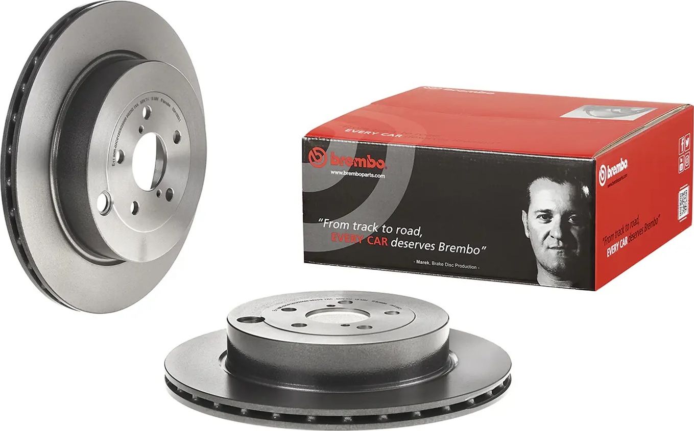 Тормозной диск Brembo PRIME LINE - UV Coated. Артикул 09.A198.21
