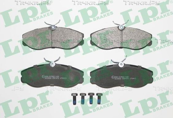 Тормозные колодки LPR. Артикул 05P470