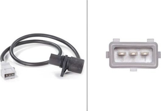 Датчик положения коленвала Hella для Audi A6 II (C5) 1997-2005. Артикул 6PU 009 110-601