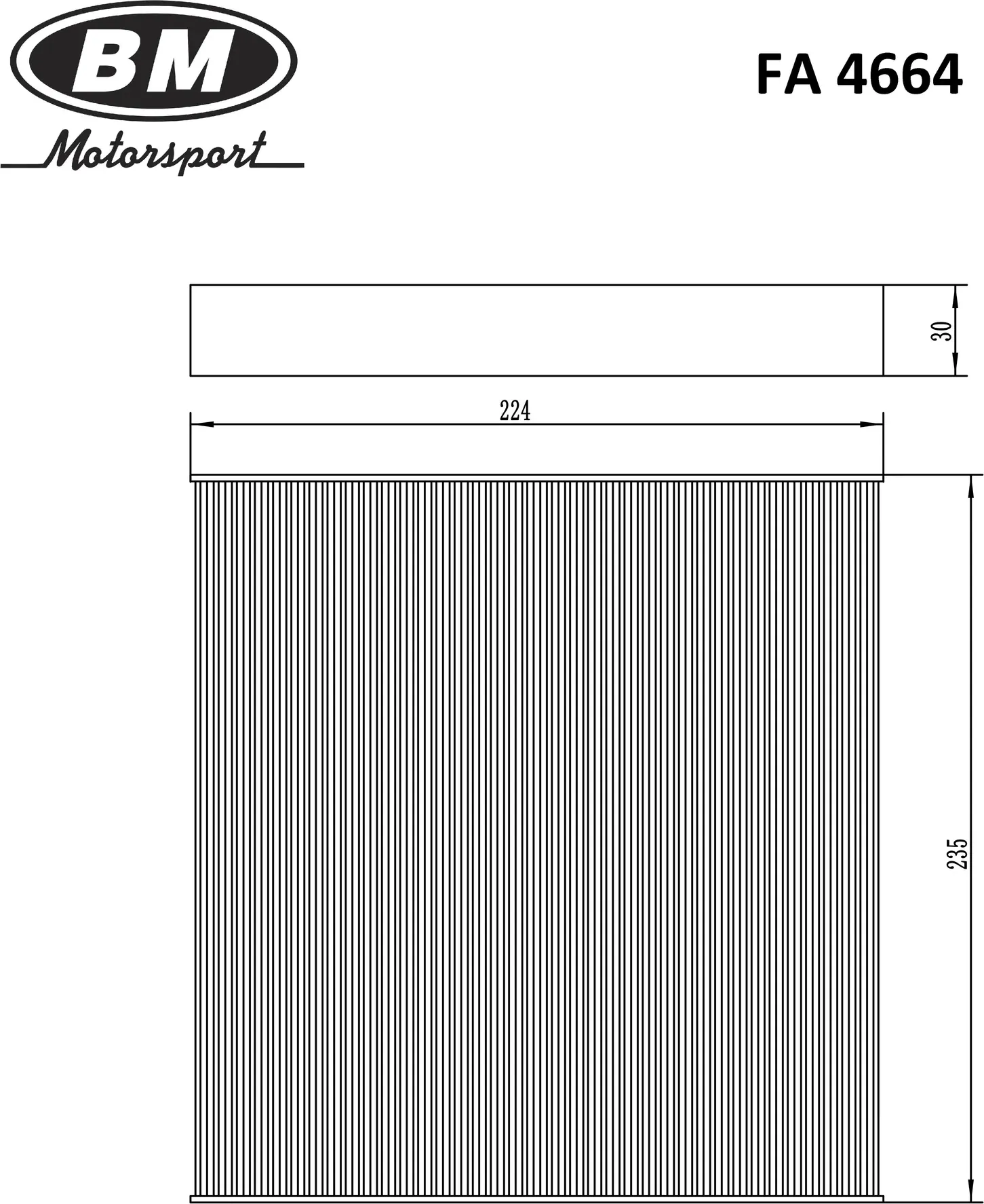 Фильтр салона (BM). Артикул FA4664