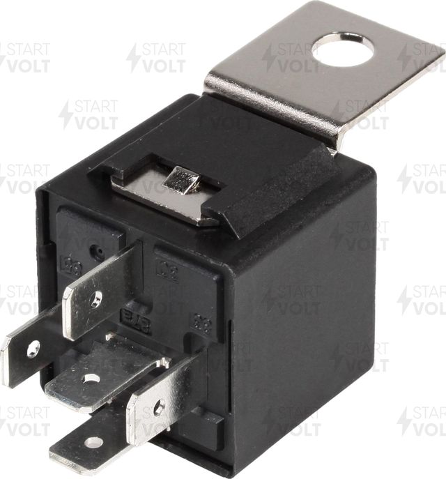 Реле автомобильное 5 конт. 24V 1020A с кронштейном SCR 0702 StartVOLT. Артикул SCR 0702