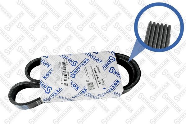 Приводной ремень поликлиновой Stellox. Артикул 06-01042-SX