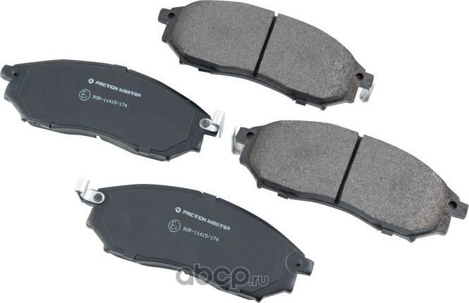 Колодки тормозные дисковые передние (Frictionmaster). Артикул MKD888