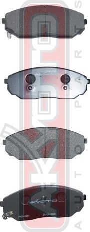 Тормозные колодки Akyoto Packing AKYOTO. Артикул AKD-0441