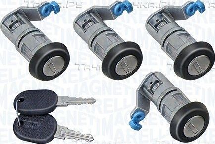 Сердцевина замка (комплект) Magneti Marelli (полимерный материал). Артикул 350105010800