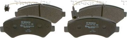 Тормозные колодки Bosch. Артикул 0 986 494 799