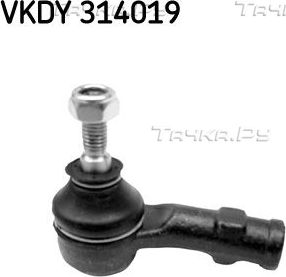 Наконечник рулевой тяги SKF левый для Ford Fiesta IV 1995-2003. Артикул VKDY 314019