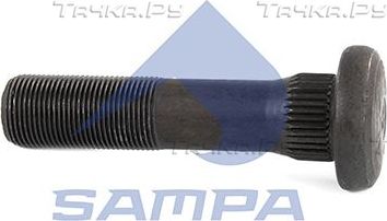 Шпилька колеса (болт ступицы) Sampa для DAF XF 95 1997-2006. Артикул 051.174