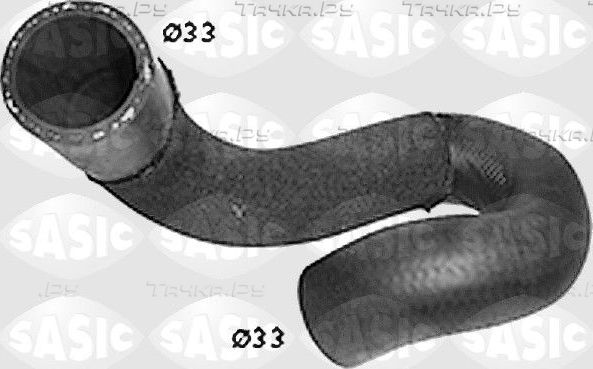 Патрубок радиатора (системы охлаждения) Sasic. Артикул SWH6771