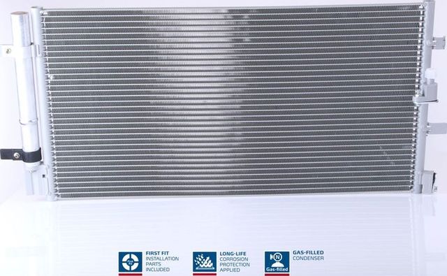 Радиатор кондиционера (конденсатор) Nissens (алюминий) для Audi A4 IV (B8) 2012-2015. Артикул 940430