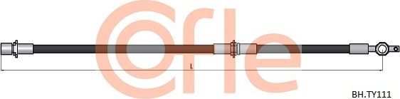 Тормозной шланг Cofle. Артикул 92.BH.TY111