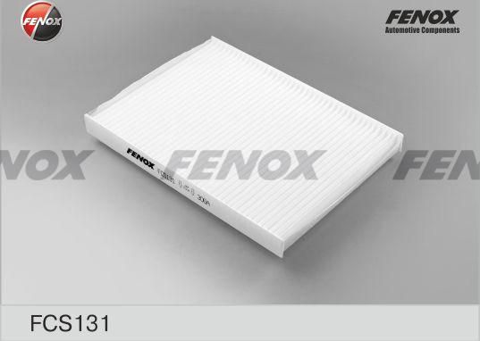 Салонный фильтр Fenox. Артикул FCS131