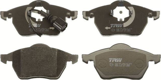 Тормозные колодки TRW COTEC передние для Audi TT I (8N) 1998-2006. Артикул GDB1403