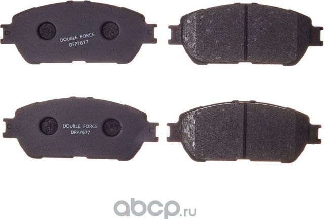 Колодки тормозные дисковые Double Force Double Force. Артикул DFP7677