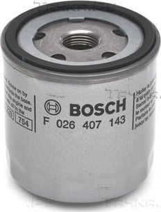 Масляный фильтр Bosch для SEAT Arona I 2017-2026. Артикул F 026 407 143