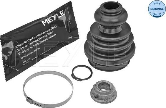 Пыльник ШРУСа внутренний Meyle (резина) передний для Audi A3 I (8L) 1998-2003. Артикул 100 498 0132