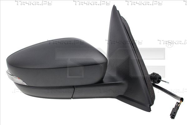 Зеркало боковое TYC левое для Skoda Fabia III 2014-2026. Артикул 332-0078