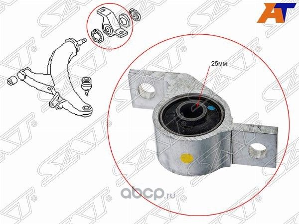 САЙЛЕНТБЛОК ПЕРЕДНЕГО РЫЧАГА ЗАДНИЙ SUBARU FORESTE (SAT). Артикул ST20201AC100