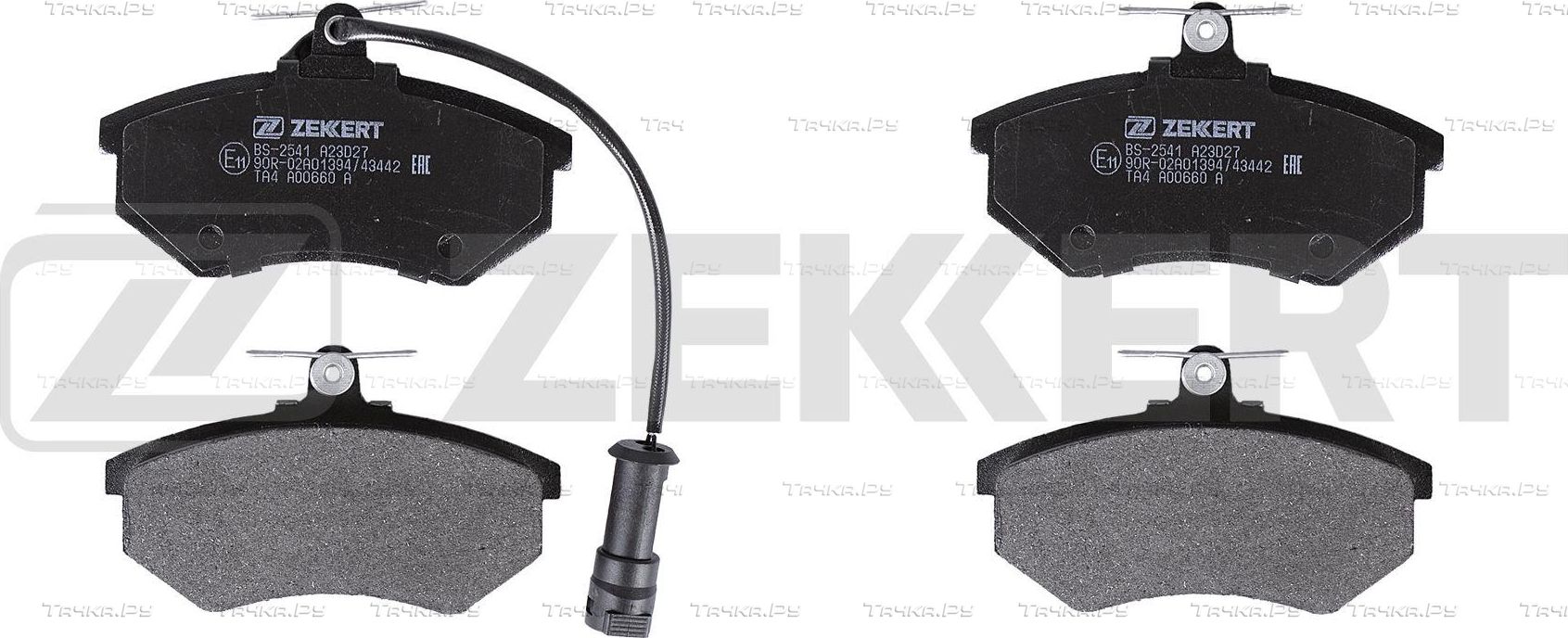 Тормозные колодки Zekkert. Артикул BS-2541