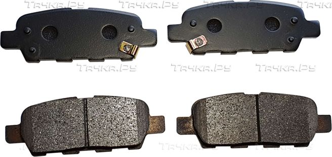 Тормозные колодки CTR задние для Nissan Qashqai I 2007-2013. Артикул GK0732
