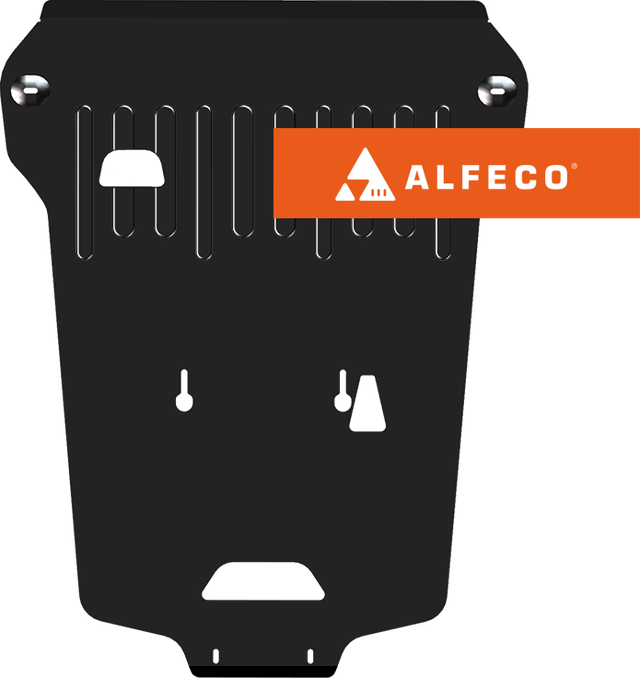 Защита Alfeco для картера и КПП Audi A8 D4 2010-2017. Артикул ALF.30.27