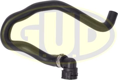 Патрубок радиатора (системы охлаждения) G.U.D. (EPDM (Этилен-пропиленовый каучук)) для Audi A4 I (B5) 1994-2001. Артикул GSH027239
