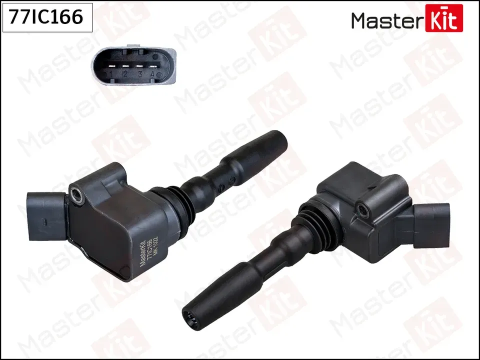 77IC166 Катушка зажигания\ AUDI/VW 1.2TSi/1.4TSi 09-> (Master KIT) Master KIT. Артикул 77ic166