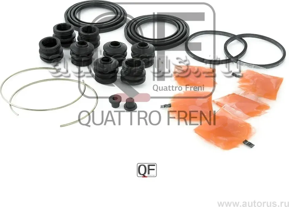 РЕМКОМПЛЕКТ СУППОРТА ТОРМОЗНОГО FR (Quattro Freni). Артикул QF40F00058