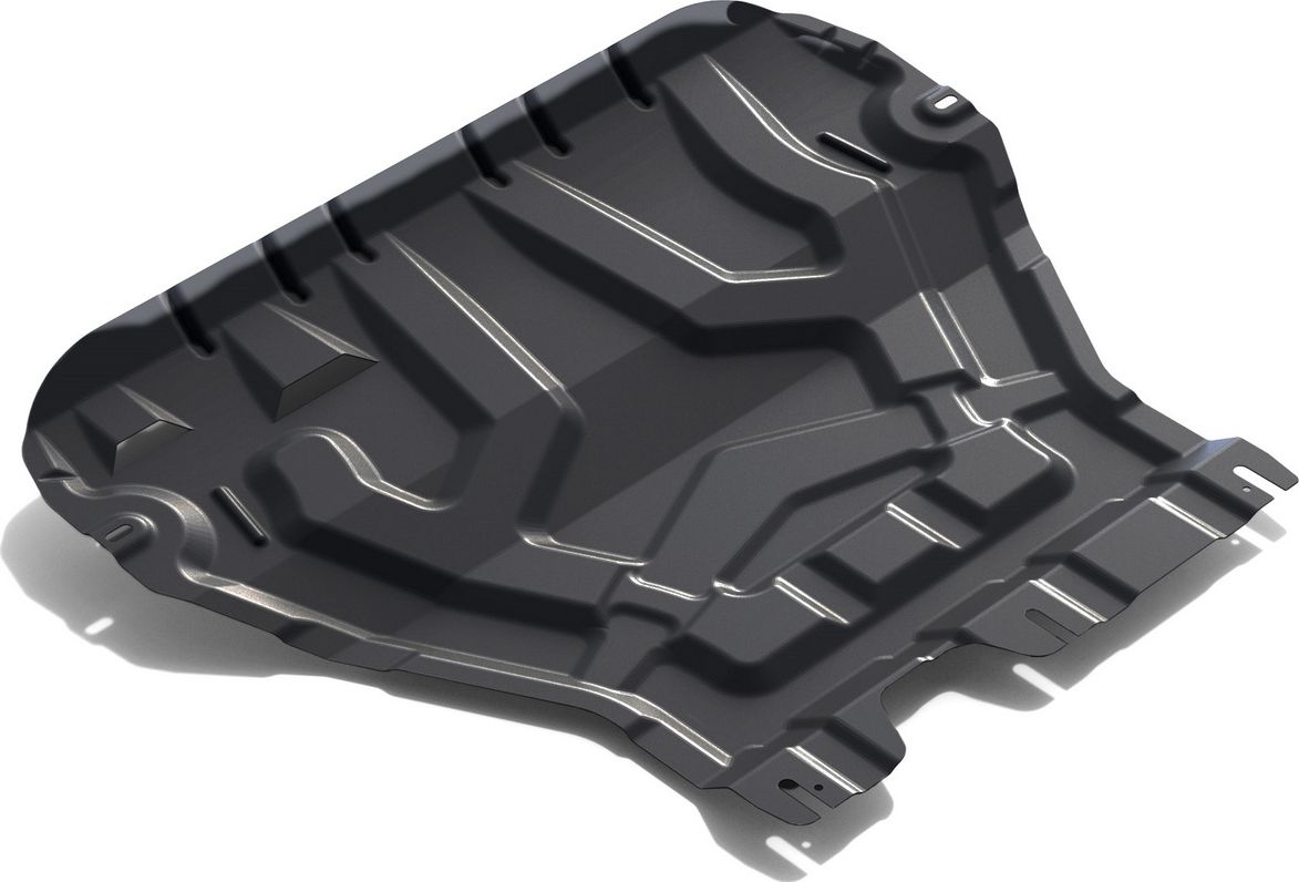 Защита АвтоБРОНЯ для картера и КПП Skoda Octavia A7 2013-2020 (без Webasto) . Артикул 111.05111.1