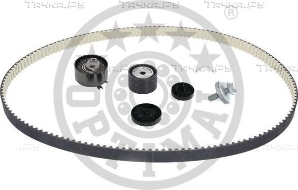 Ремень ГРМ с роликами (комплект) Optimal для Renault Logan II 2007-2026. Артикул SK-1088
