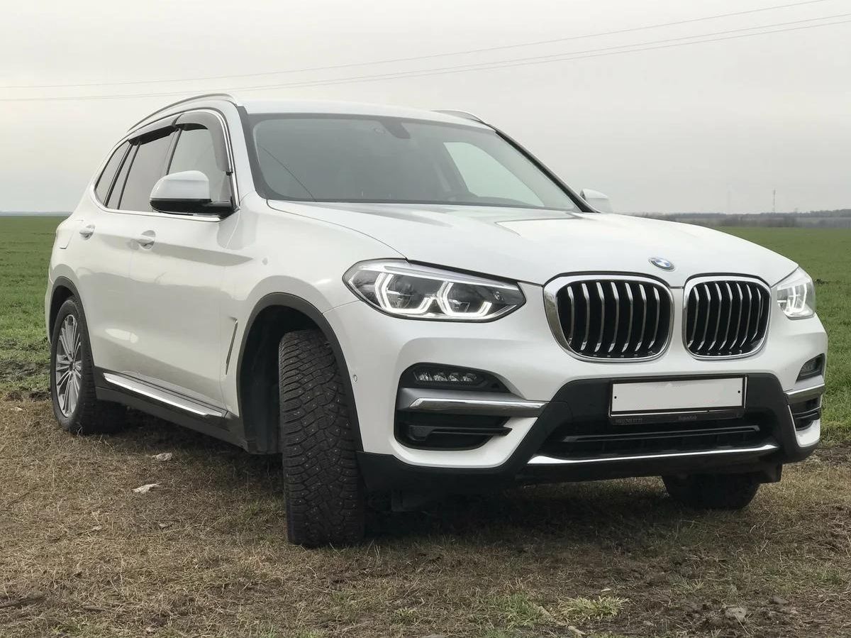 Дефлекторы Cobra Tuning для окон с хромированным молдингом BMW X3 G01 2017-2026. Артикул B24917CR
