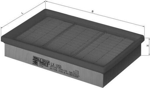 Воздушный фильтр Mahle. Артикул LX 1053