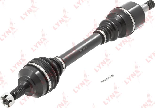 Полуось (привод в сборе, приводной вал) LYNXauto. Артикул CD-6153