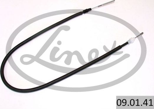 Трос ручника (тросик ручного тормоза) Linex. Артикул 09.01.41