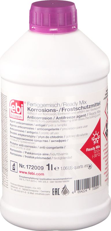 Антифриз Febi Bilstein для Citroen C4 Aircross 2012-2017. Артикул 172009