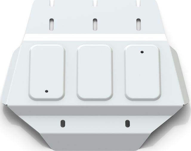 Защита алюминиевая Rival для РК Mitsubishi L200 IV 2006-2015. Артикул 333.4025.1