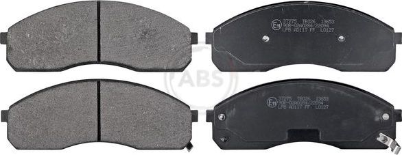 Тормозные колодки ABS. Артикул 37275