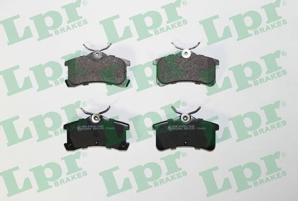 Тормозные колодки LPR. Артикул 05P1233
